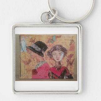 Vintage Ladies Keychain