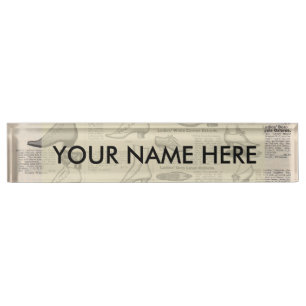 Vintage Ladies' Shoes Catalogue - 1900s Fashion Nameplate