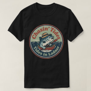 Vintage Ladner BC Fishing Tides T-Shirt