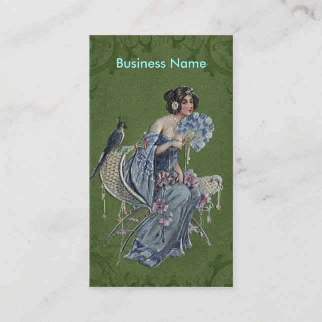 Vintage Lady Bird Business Cards (Front)