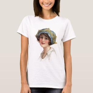 Vintage Lady Coronet and Lace T-shirt