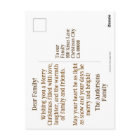 Vintage Lady Merry Christmas Greetings Retro Pic