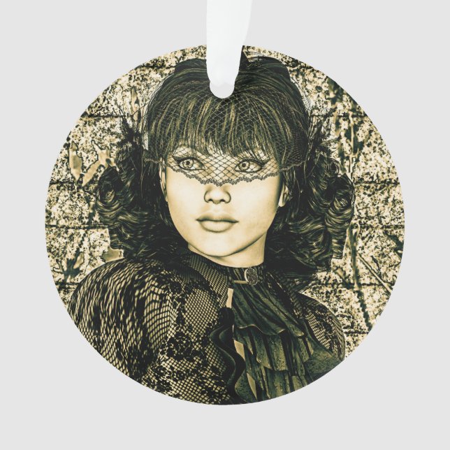 Vintage Lady Ornament (Front)