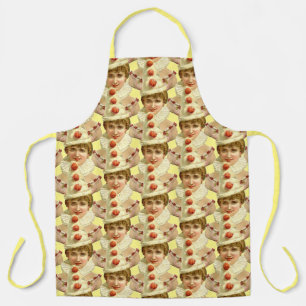 Vintage Lady Pierrot Apron
