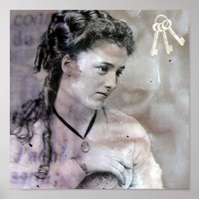 Vintage Lady Poster (Front)