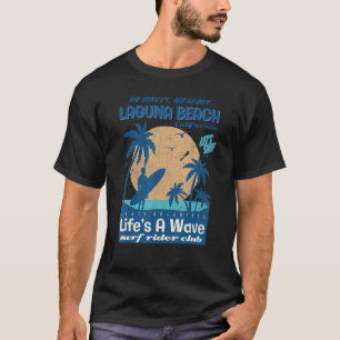 Vintage Laguna Beach California Surf Rider Club T-Shirt