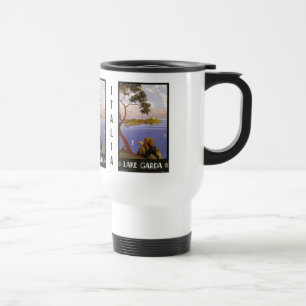 Vintage Lake Garda Italy custom mugs