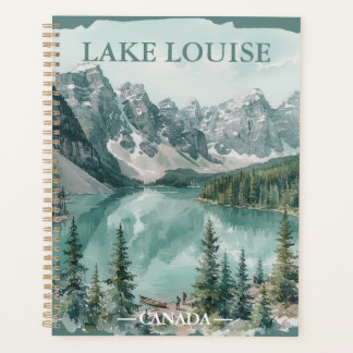 Vintage Lake Louise Canada Travel Graphic