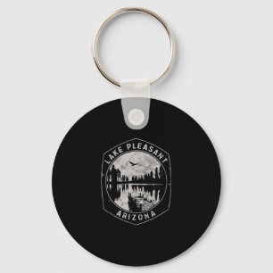 Vintage Lake Pleasant Arizona Outdoors Vacation  Keychain
