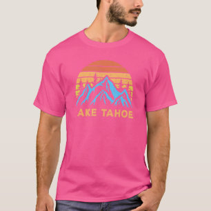 Vintage Lake Tahoe California Retro Mountain Ski S T-Shirt
