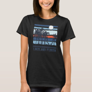 Vintage Lakeland Florida Summer Travel 80s Beach S T-Shirt