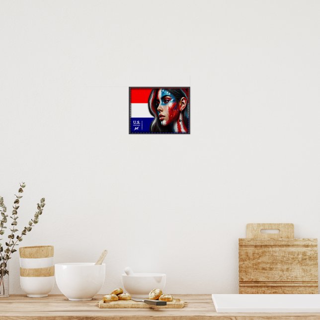 Vintage L'Amerique - Hisp Poster (Kitchen)