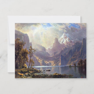 Vintage Landscape, Lake Tahoe by Albert Bierstadt