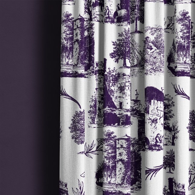 Vintage Landscape Toile Fabric (Creator Uploaded)