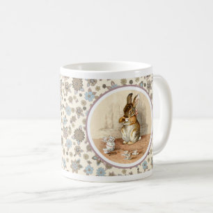 Vintage lapin Pâques - Mugs Cadeaux