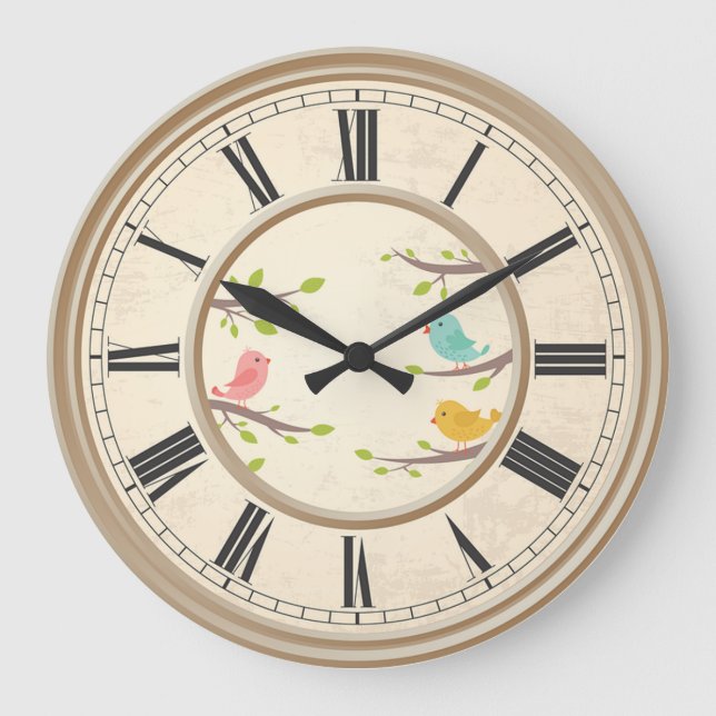 Vintage Large Clock (Front)