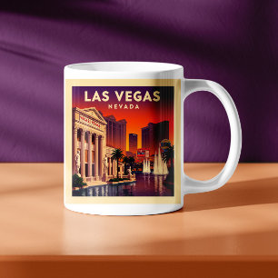 Vintage Las Vegas Nevada Coffee Mug
