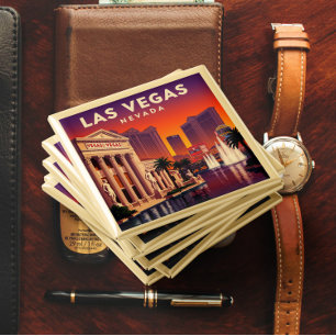 Vintage Las Vegas Nevada Magnet