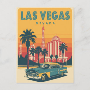 Vintage Las Vegas Nevada Travel Postcard
