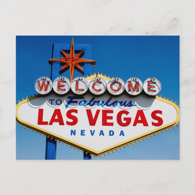Vintage Las Vegas Postcard (Front)