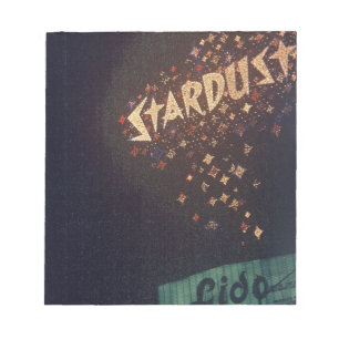 Vintage Las Vegas Stardust Hotel Notepad