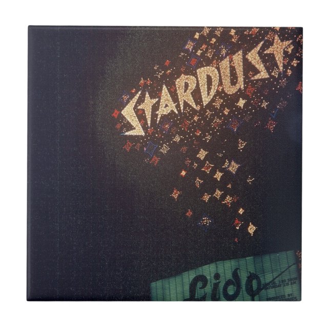 Vintage Las Vegas Stardust Hotel Tile (Front)