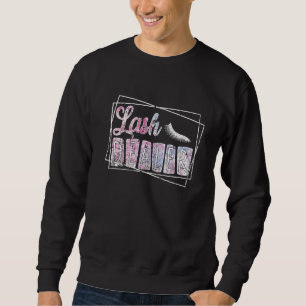 Vintage Lash Dealer Lash Artist Lash Tech Lash Dea Sweatshirt