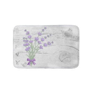Vintage Lavendel Bath Mat