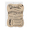 Vintage Law School Graduation Invitation Retro