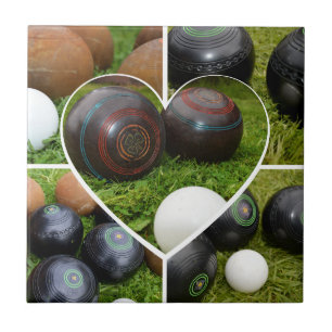 Vintage Lawn Bowls Collection, Tile