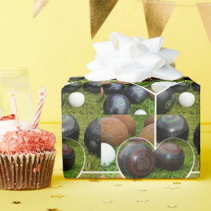 Vintage Lawn Bowls Collection,  Wrapping Paper