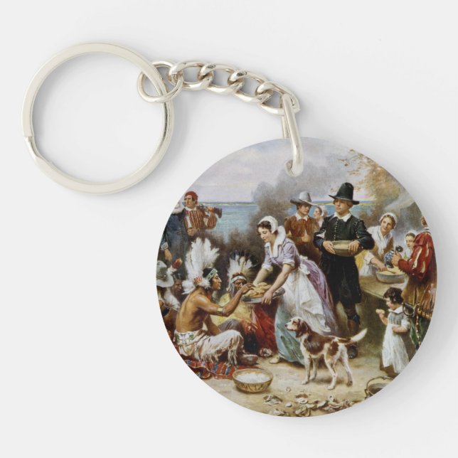 Vintage Le Premier Thanksgiving 1621 Jean Ferris (Devant)