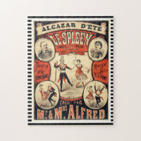 Vintage "Le Spleen" Poster Français Jigsaw Puzzle