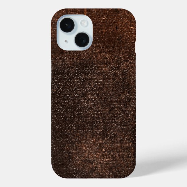 Vintage Leather Texture Case-Mate iPhone Case (Back)