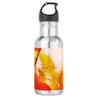Vintage Leaves Boho – Botanical Fantasy Thanks 532 Ml Water Bottle