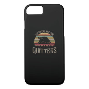 Vintage Leftovers Are For Quitters Funny Thanksgiv Case-Mate iPhone Case