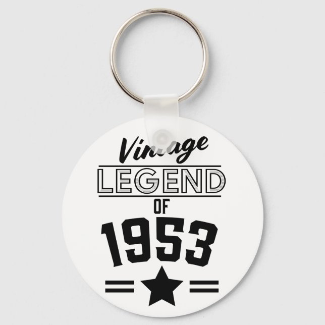 Vintage Legend of 1953 Keychain (Front)