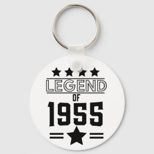 vintage legend of 1955 keychain