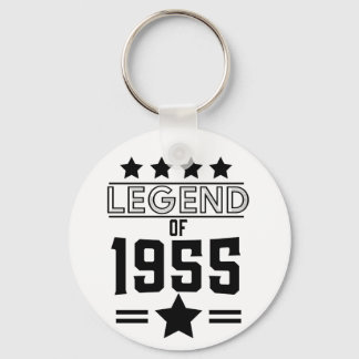 vintage legend of 1955 keychain