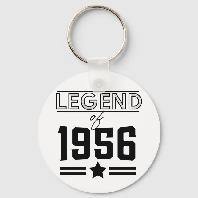 Vintage Legend of 1956 Keychain (Front)