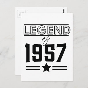 Vintage Legend of 1957 Postcard