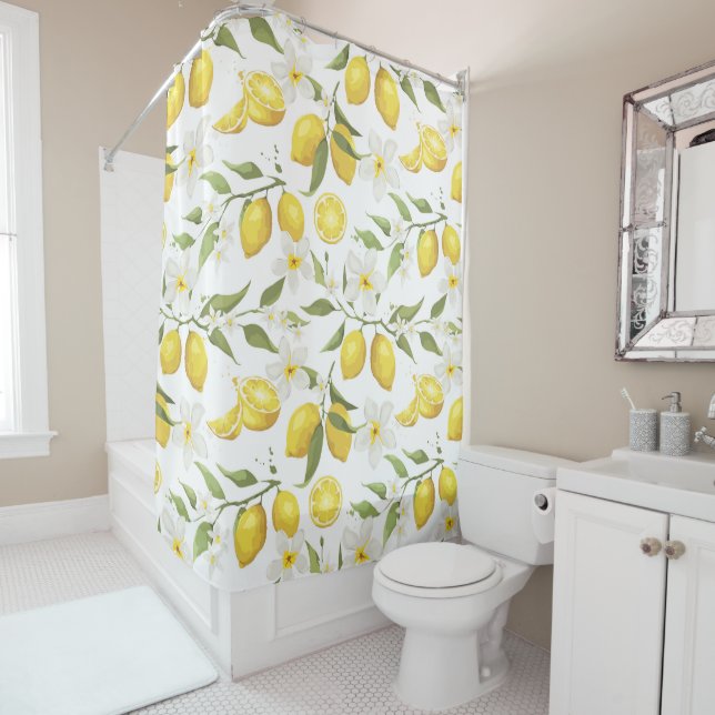 Vintage Lemon Tree Pattern (In Situ)