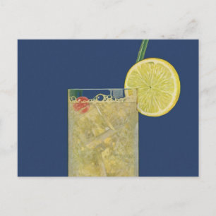 Vintage Lemonade or Fruit Soda, Drinks Beverages Postcard