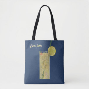 Vintage Lemonade or Fruit Soda, Drinks Beverages Tote Bag