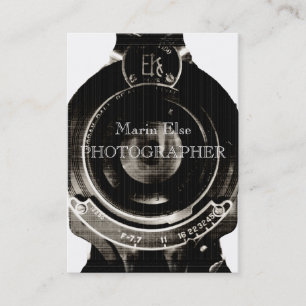 Vintage Lens Business Card