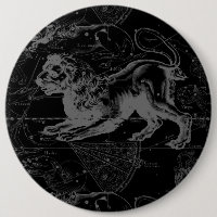 Vintage Leo Constellation MapHevelius 1690