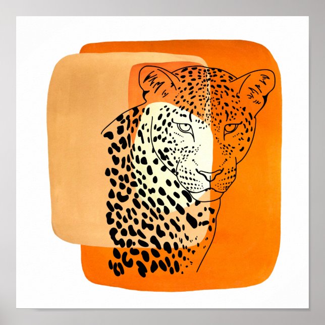 Vintage Leopard Poster (Front)