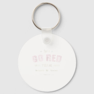 Vintage Lets Go Red Team War Game Competition Summ Keychain