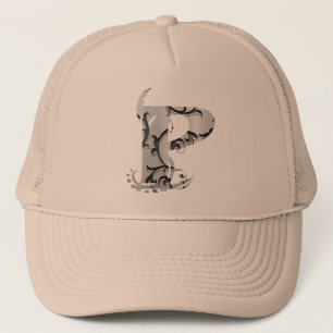 Vintage Letters P - Hat