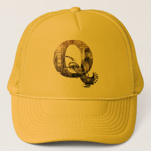 Vintage Letters Q - Hat